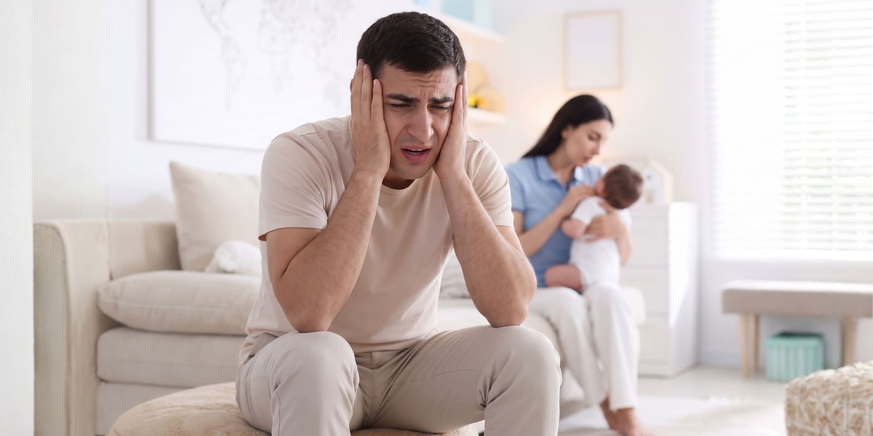 Depressão pós-parto em homens